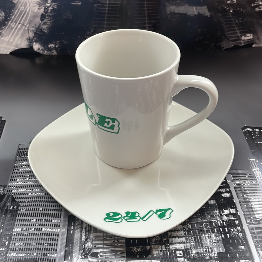 Coffee Cup & Plate Set - Picture 5 of 5